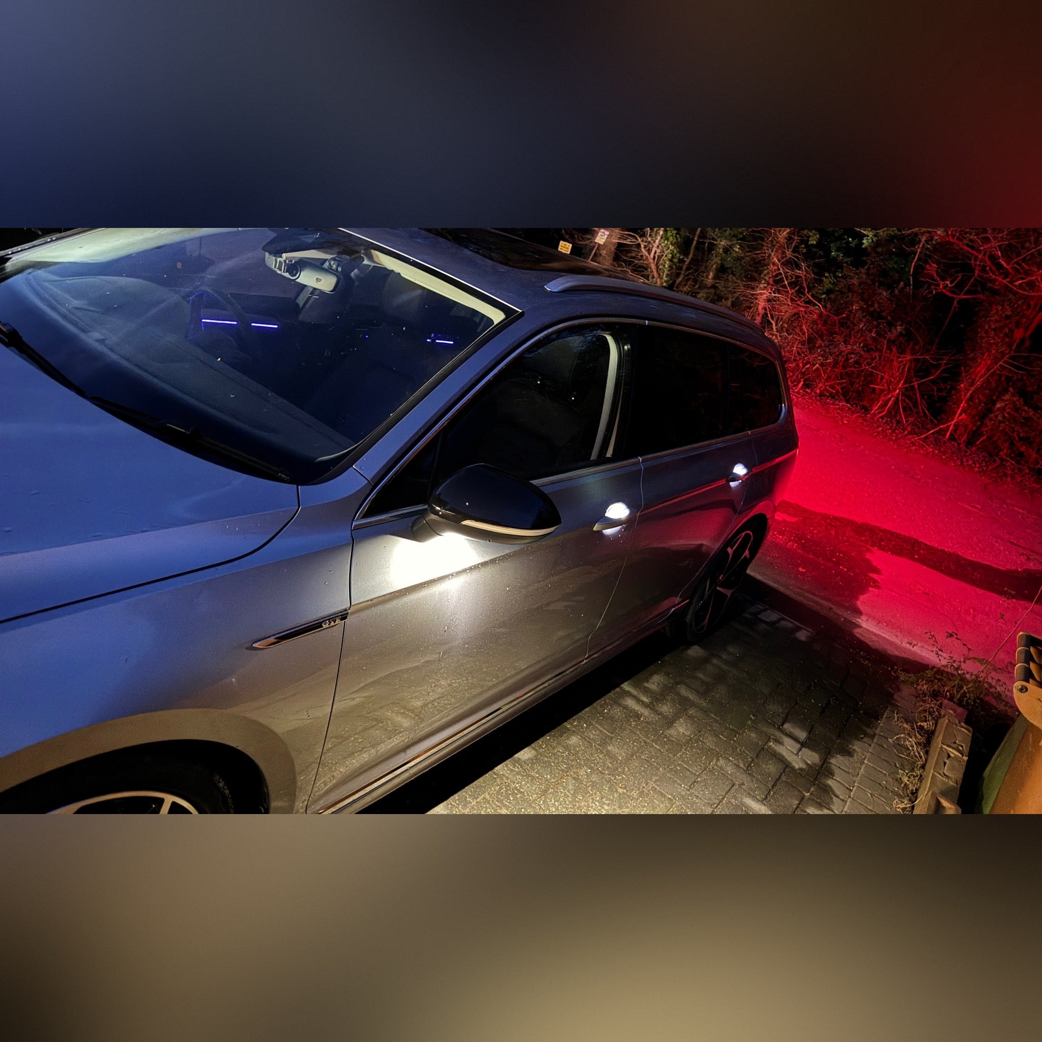 Illuminated Exterior Door Handles for Passat and Tiguan PAINTED